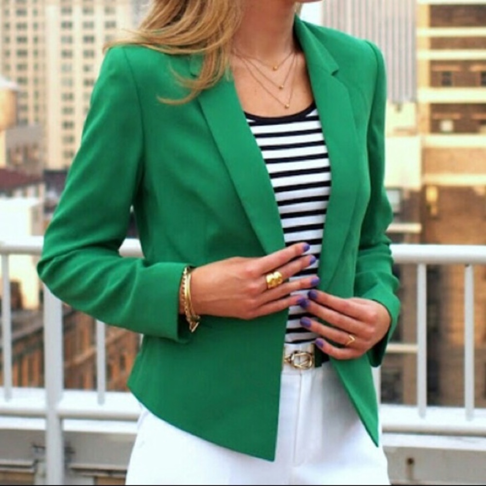 Green Blazer